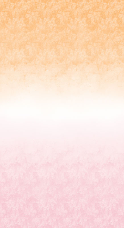 Chalk Ombre By Benartex - Pale Orange/Blush