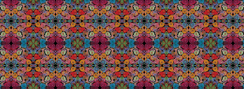 Incandescent By Paula Nadelstern For Benartex - Digitally Printed - Multi