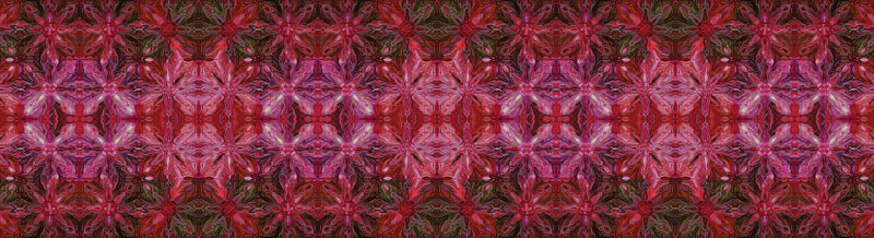 Incandescent By Paula Nadelstern For Benartex - Digitally Printed - Red