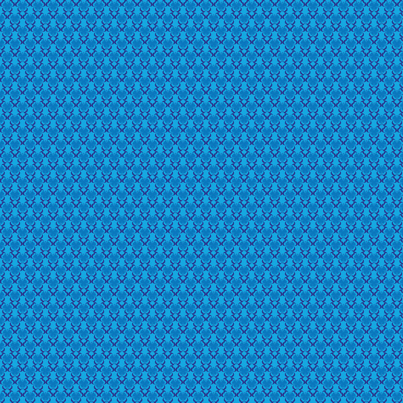 Kaleidoscope By Colourwerx For Benartex - Digitally Printed - Blue