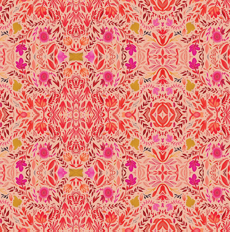 Rise Up By Danielle Duer For Benartex - Peach