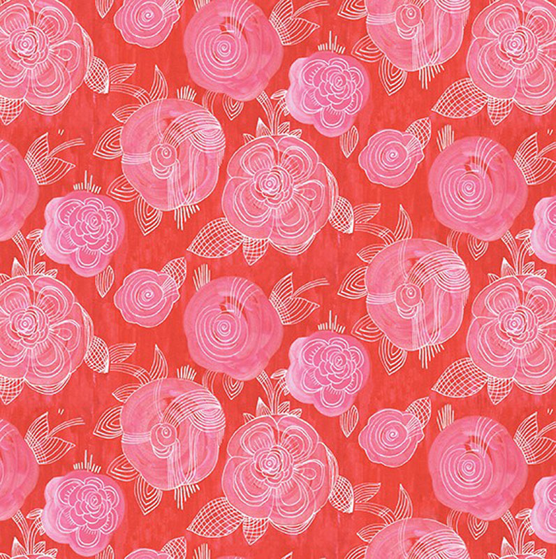 Rise Up By Danielle Duer For Benartex - Coral