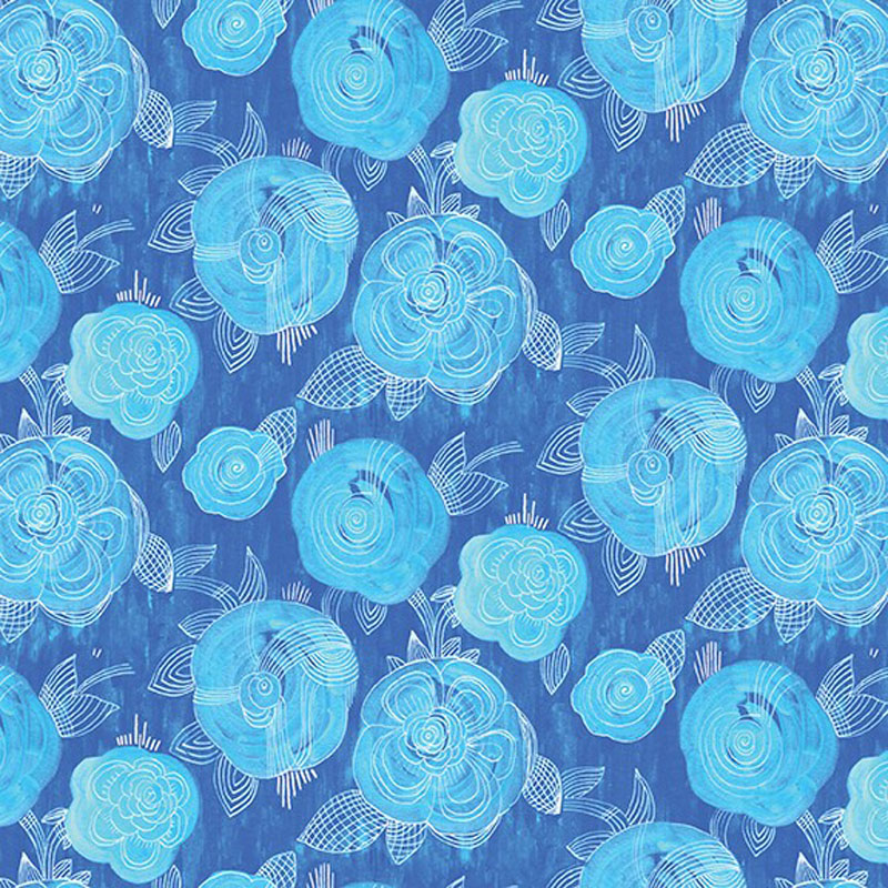 Rise Up By Danielle Duer For Benartex - Blue