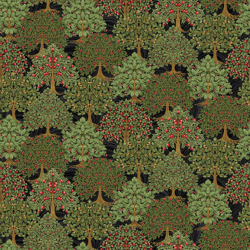 All About Seasons Winter By Jackie Robinson For Benartex - Black/Multi