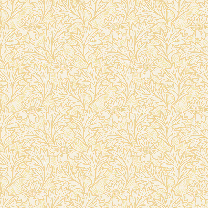 All About Seasons Spring By Jackie Robinson For Benartex - Light Yellow