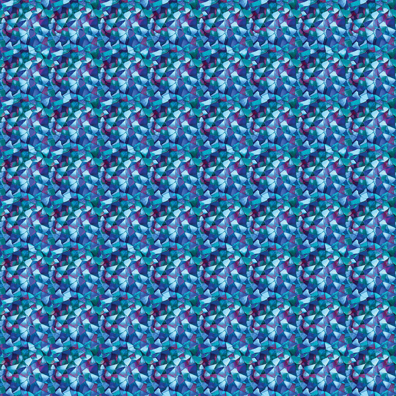 Illuminations By Peggy Collins For Benartex - Digitally Printed - Blue/Multi