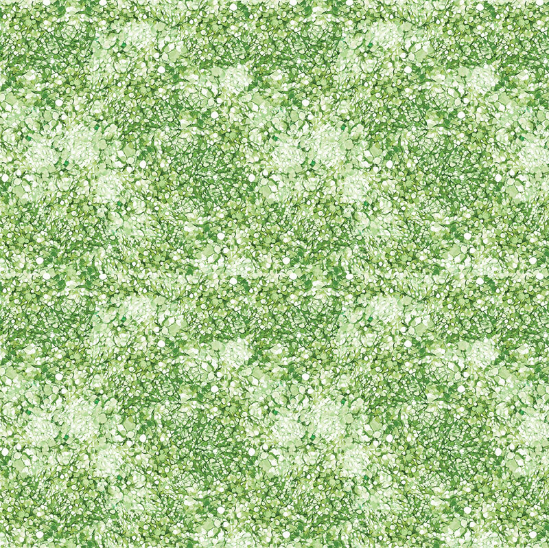 Illuminations By Peggy Collins For Benartex - Digitally Printed - Light Green