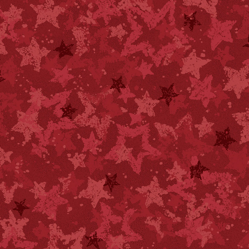 Star Of Wonder 108" Wide By Nancy Halvorsen For Benartex - Red