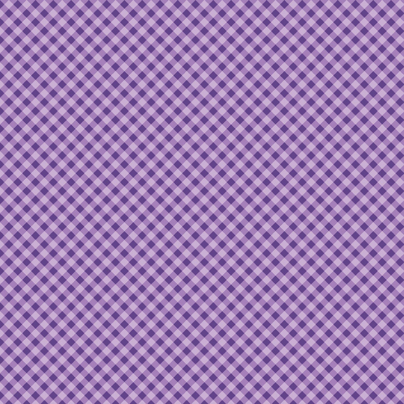 Sweet Gingham By  Benartex - Purple
