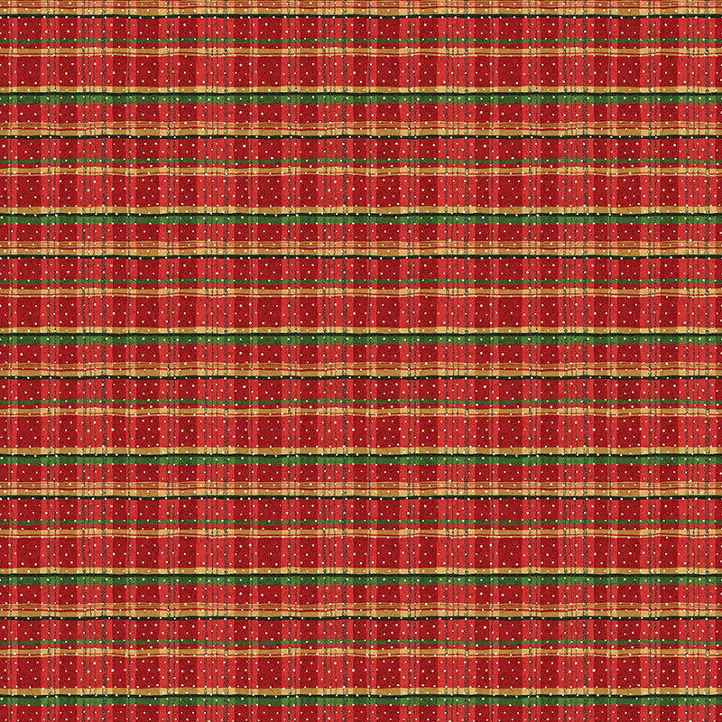 12 Days Of Christmas By Nancy Halvorsen For Benartex - Red