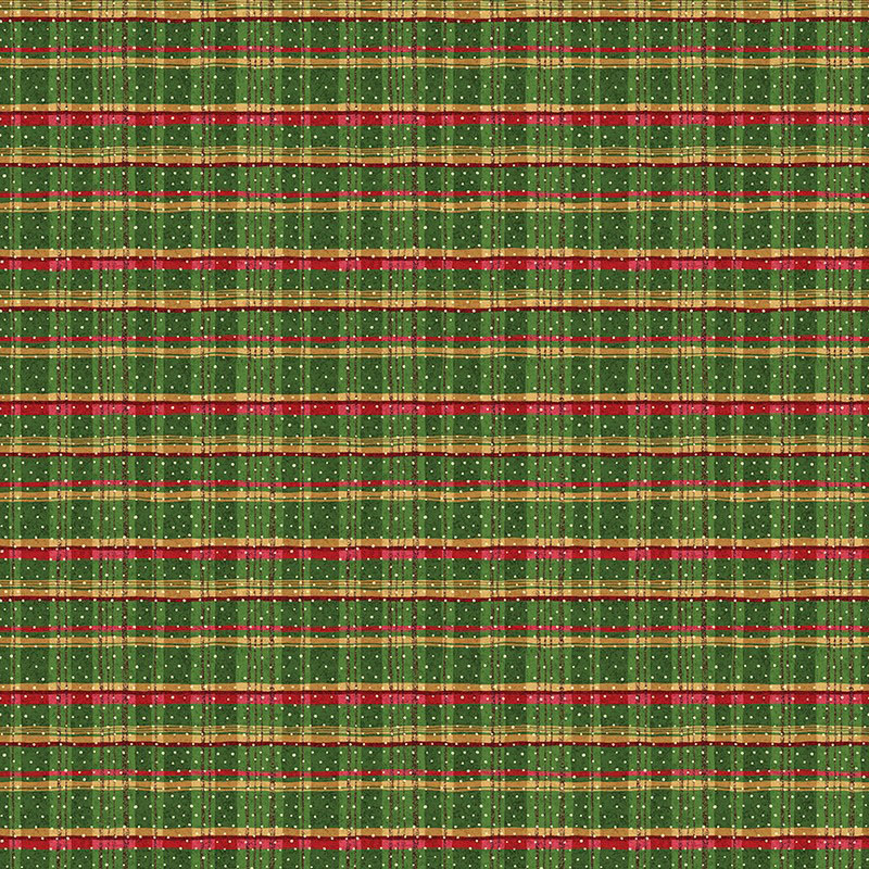 12 Days Of Christmas By Nancy Halvorsen For Benartex - Green