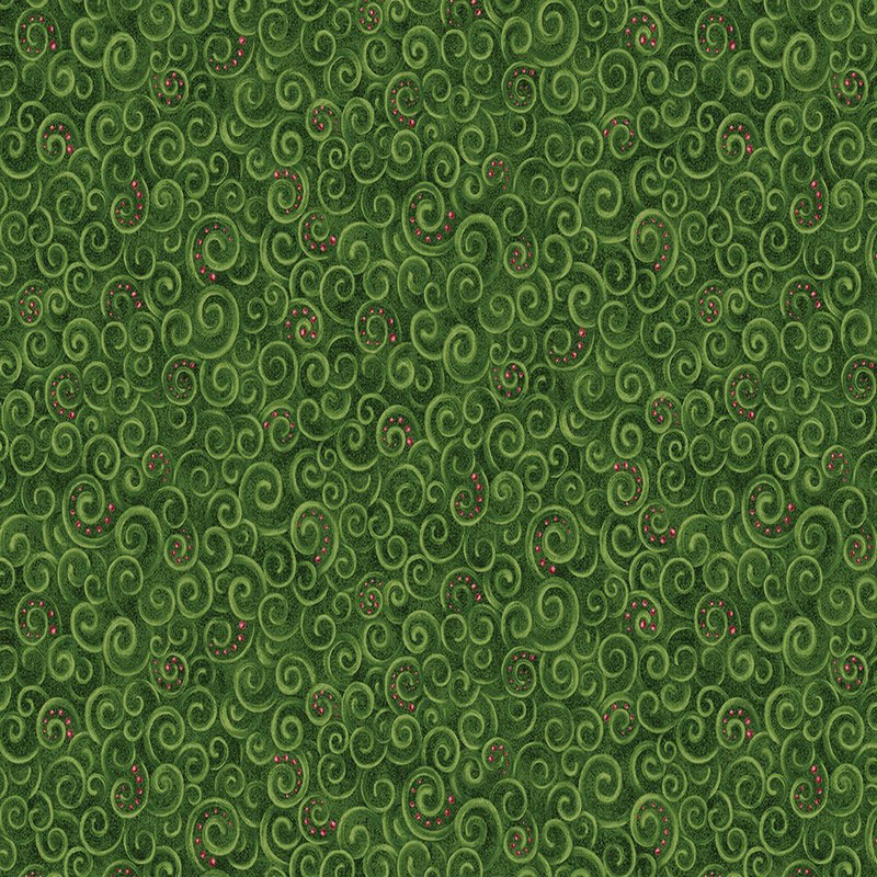 12 Days Of Christmas By Nancy Halvorsen For Benartex - Green