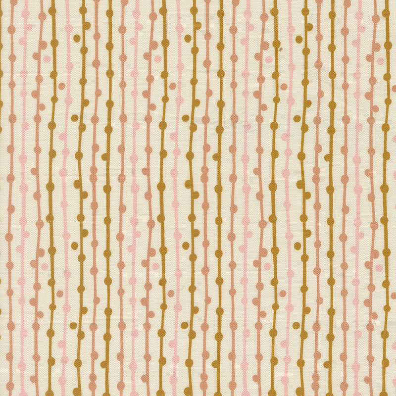 Feather And Forest Bloom By Linn Warme For Moda - Digital Print - Cloud