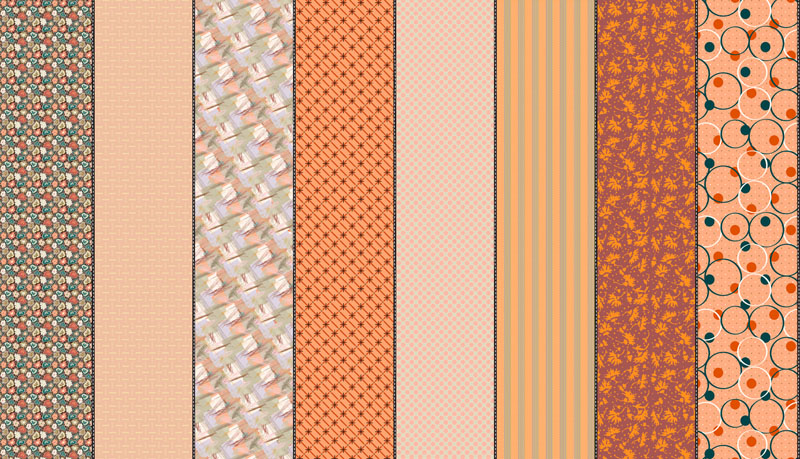 Gathered Lollies By Jen Kingwell For Moda - Digital Print - Trentham