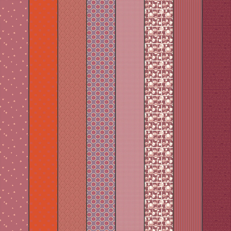 Gathered Lollies By Jen Kingwell For Moda - Digital Print - Hazel