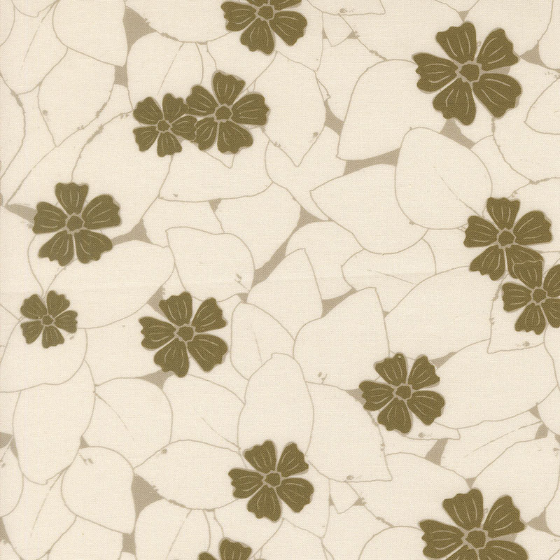 Imprint By Sewn By Amy Schelle For Moda - Digital Print - Ivory