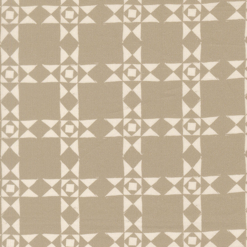 Imprint By Sewn By Amy Schelle For Moda - Digital Print - Stone