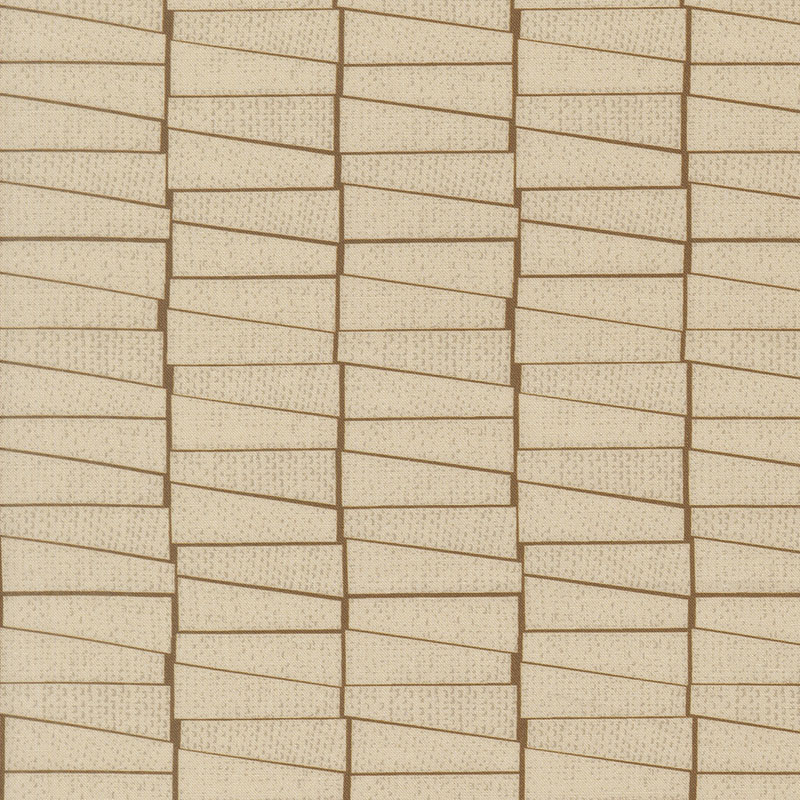 Imprint By Sewn By Amy Schelle For Moda - Digital Print - Umber