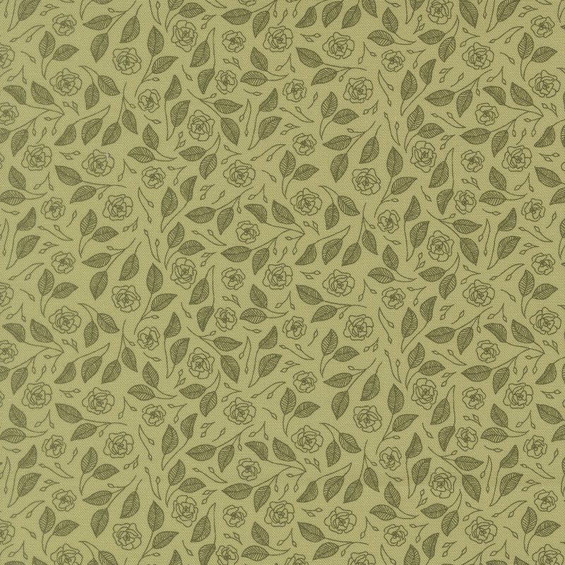 Petalush By Killey\'s Quilt Room For Moda - Digital Print - Meadow