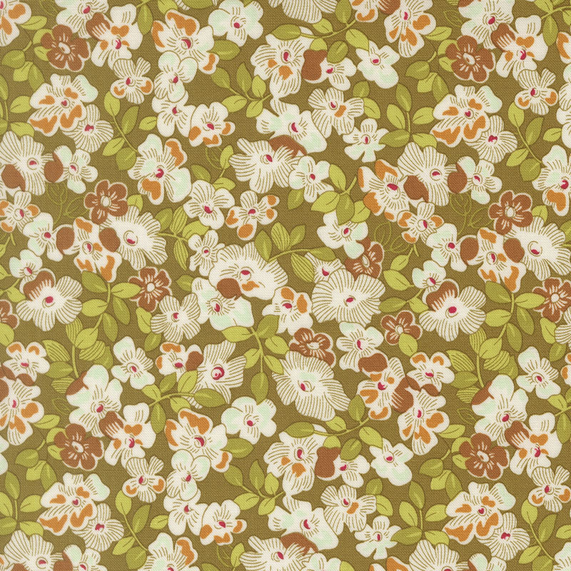 Butternut And Sage By Fig Tree & Co. For Moda - Olive