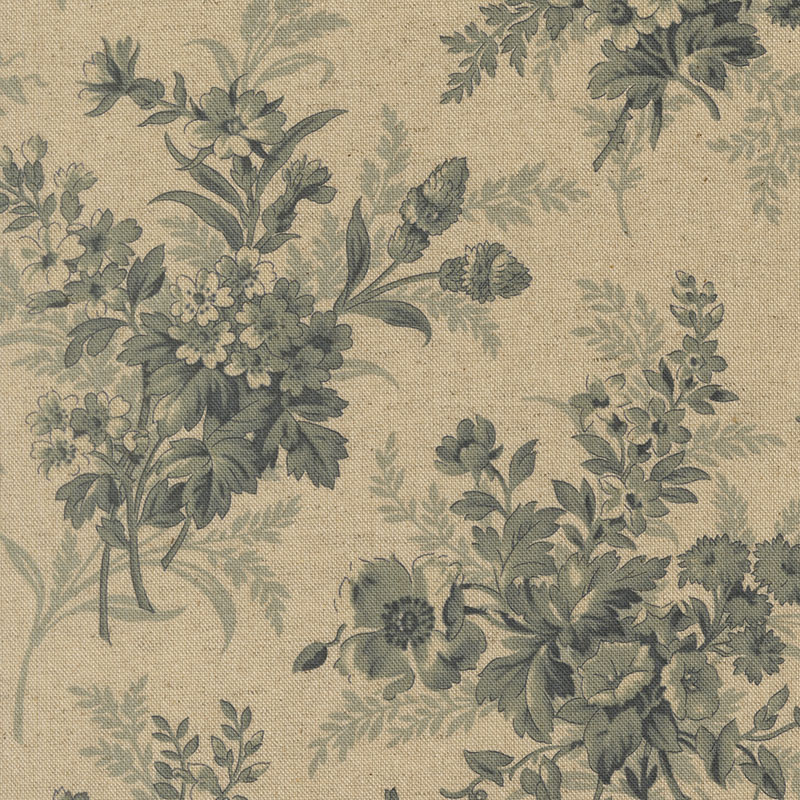 Breathtaking Blues By 3 Sisters For Moda - Mochi Linen - Porcelan