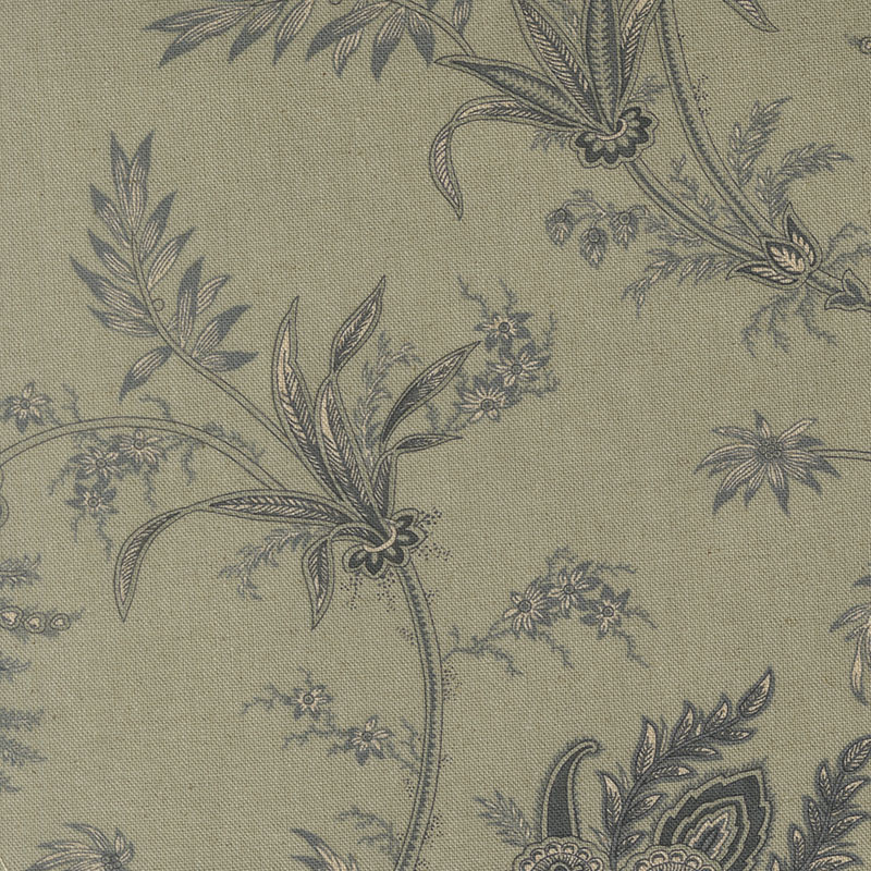 Breathtaking Blues By 3 Sisters For Moda - Mochi Linen - Sky