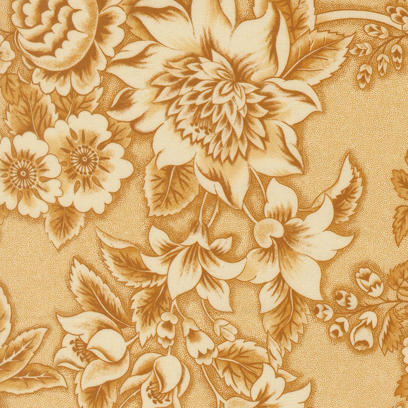 Miss Mollie By Betsy Chutchian For Moda - Digital Print - Cheddar