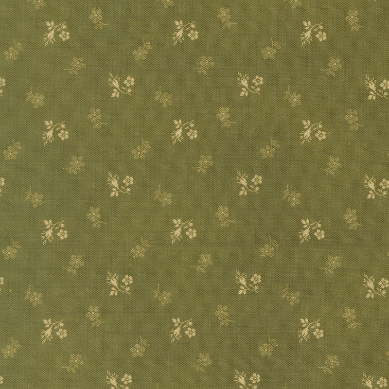 Miss Mollie By Betsy Chutchian For Moda - Digital Print - Summer Green