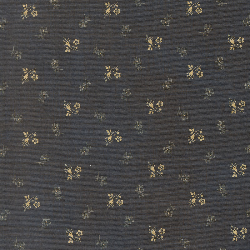 Miss Mollie By Betsy Chutchian For Moda - Digital Print - Indigo