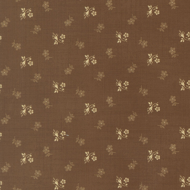 Miss Mollie By Betsy Chutchian For Moda - Digital Print - Dark Chocolate