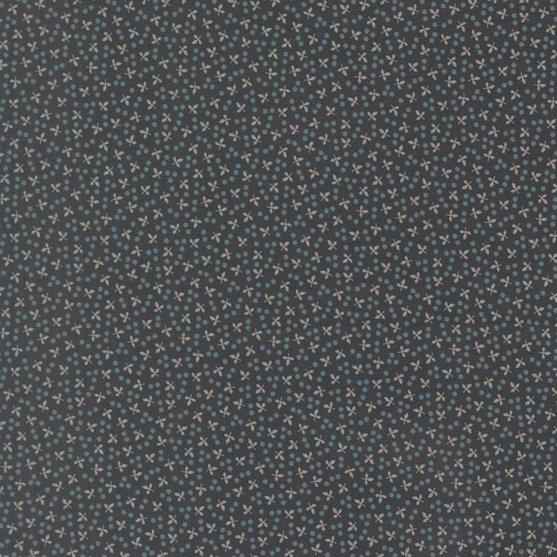 Miss Mollie By Betsy Chutchian For Moda - Digital Print - Indigo