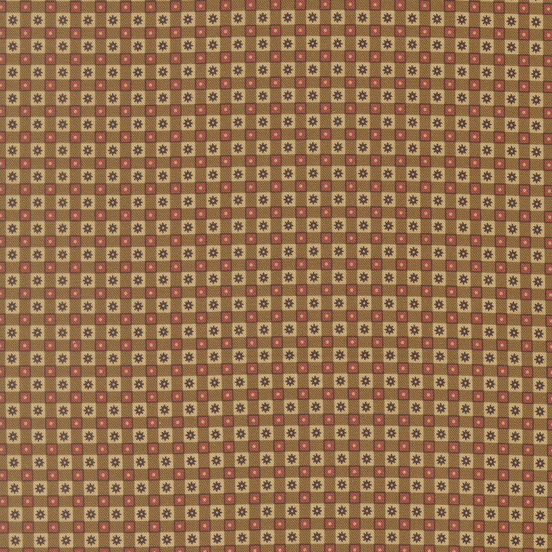 Miss Mollie By Betsy Chutchian For Moda - Digital Print - Saddle