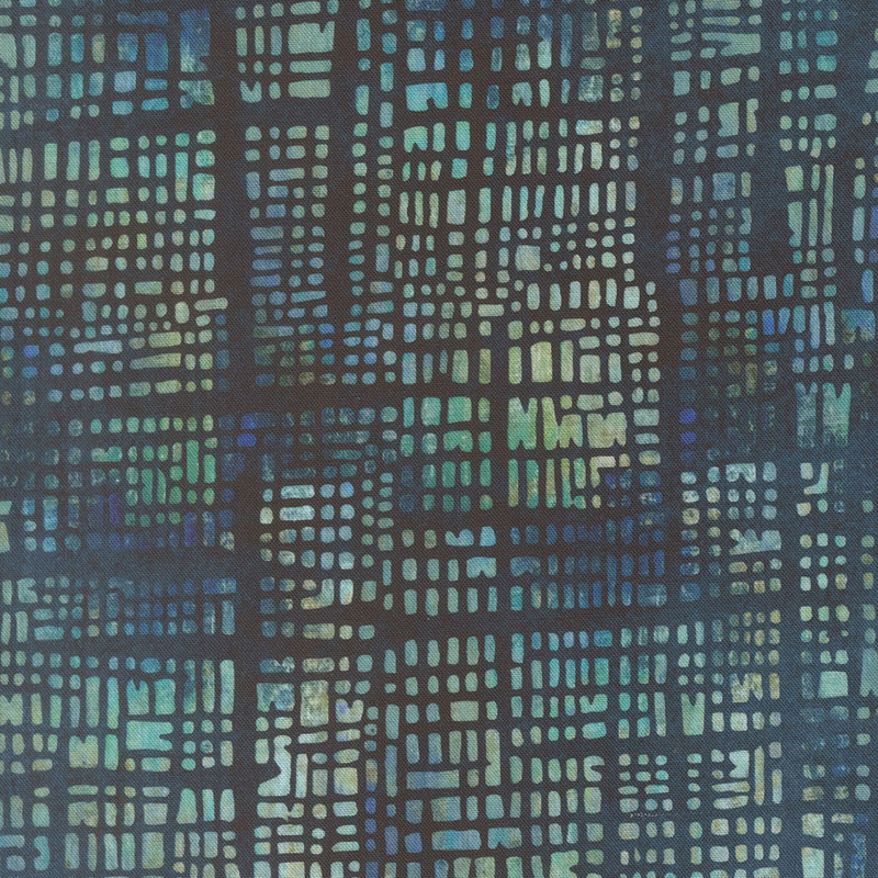 Tranquil Patina By Debbie Maddy For Moda - Digital Print - Horizon