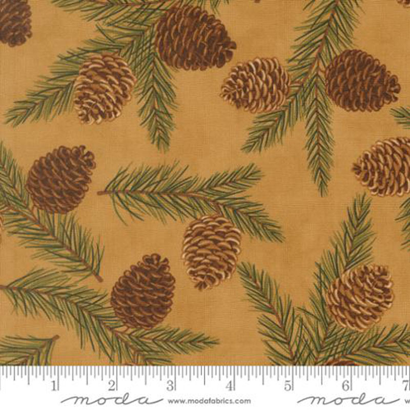 Northwoods Lodge Quilting Cuddle By Deb Strain For Moda With Shannon Fabrics - Fawn