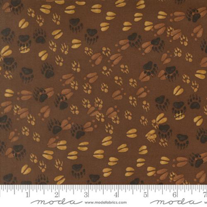 Northwoods Lodge Quilting Cuddle By Deb Strain For Moda With Shannon Fabrics - Mud