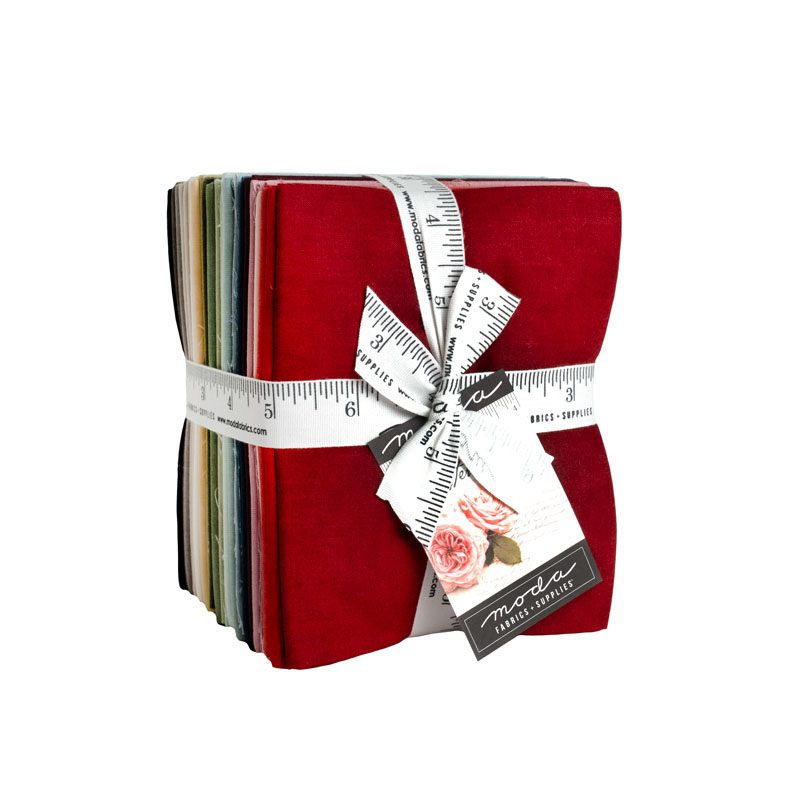 3 Sisters Solids Fat 1/4\'s By Moda - 25 Pcs