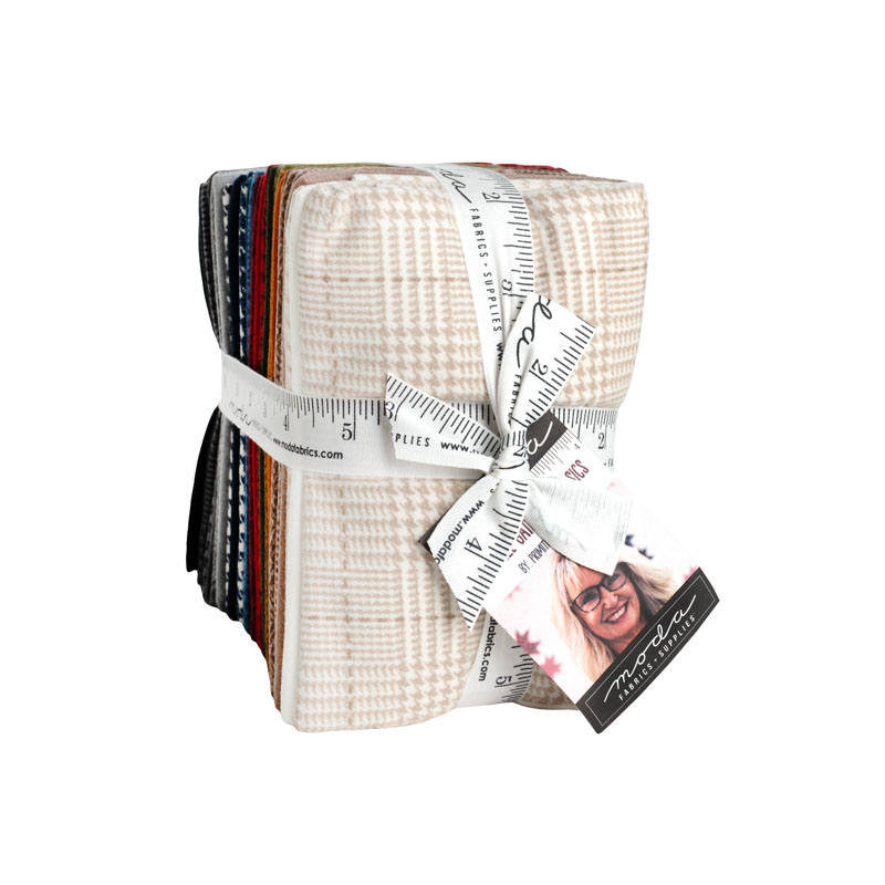 Flannel Gatherings Basics Fat 1/8\'s By Moda - 32 Pcs