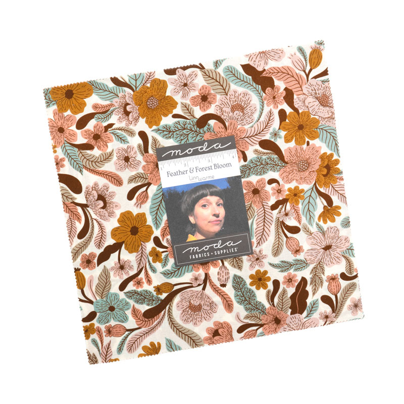 Feather And Forest Bloom Layer Cakes By Moda - Packs Of 4