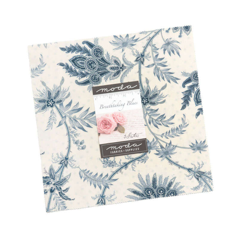 Breathtaking Blues Layer Cakes By Moda - Packs Of 4