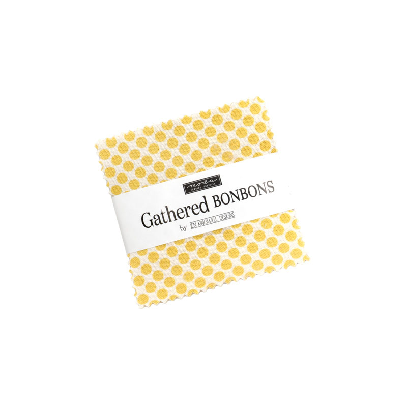 Gathered Bonbons Mini Charm Packs By Moda - Packs Of 24