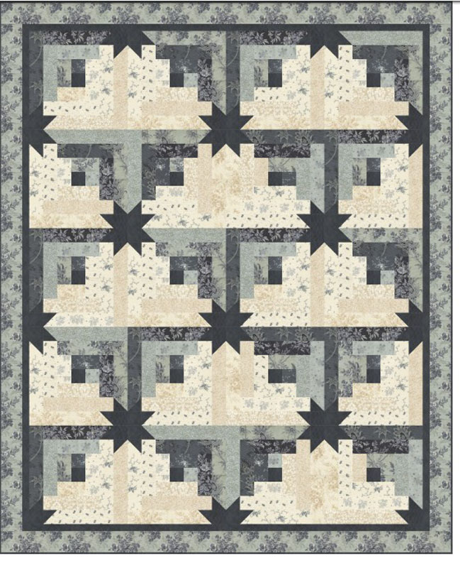 Maggie\'s Cabin Pattern By Copper Kettle Quilt Company For Moda - Min. Of 3