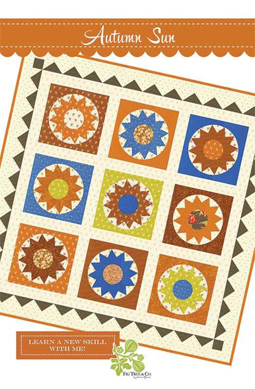 Autumn Sun Pattern By Fig Tree & Co. For Moda - Minimum Of 3