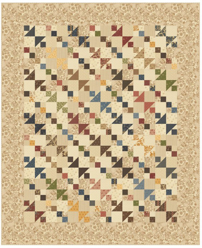 Buttons Bobbins And Spools Of Thread Pattern By Betsy Chutchian Designs For Moda - Minimum Of 3