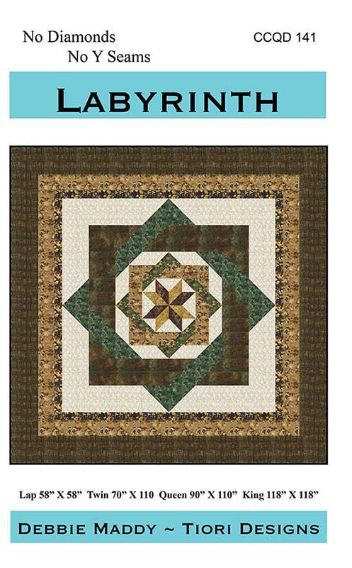 Labyrinth Pattern By Calico Carriage Quilt Designs For Moda - Min. Of 3