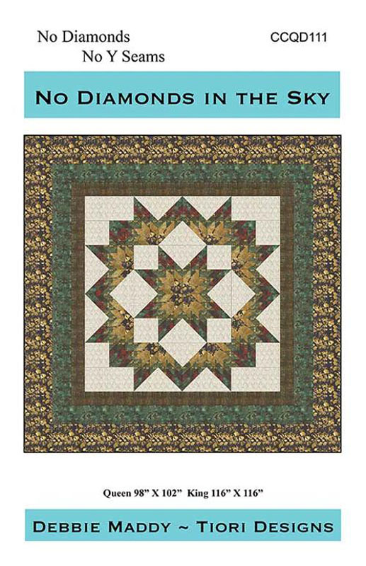 No Diamonds In The Sky Pattern By Calico Carriage Quilt Designs For Moda - Min. Of 3