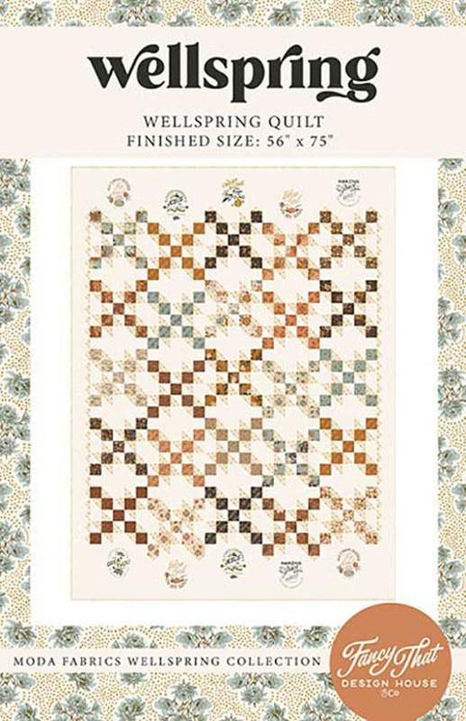 Wellspring Quilt Pattern By Fancy That Design House For Moda - Minimum Of 3