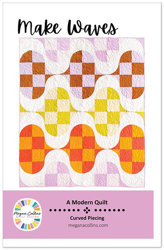 Make Waves Pattern By Megan Collins Quilt Design For Moda - Minimum Of 3