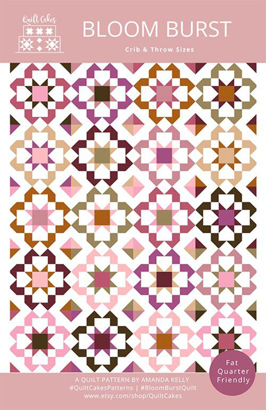 Bloom Burst Pattern By Quiltcakes For Moda - Minimum Of 3