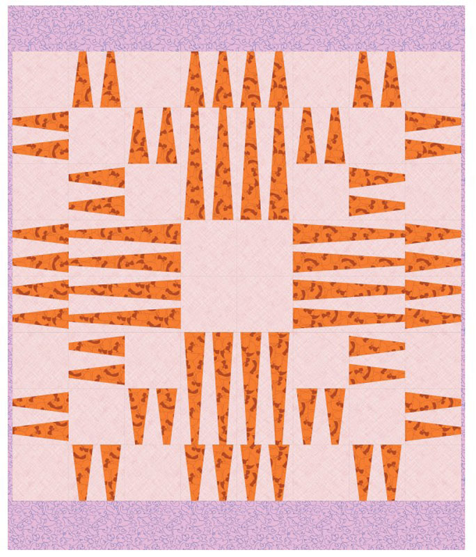 Slash Quilt Pattern By Carolyn Friendlander For Moda - Minimum Of 3