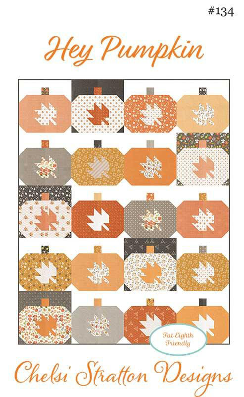 Hay Pumpkin Pattern By Chelsi Stratton Designs For Moda - Minimum Of 3
